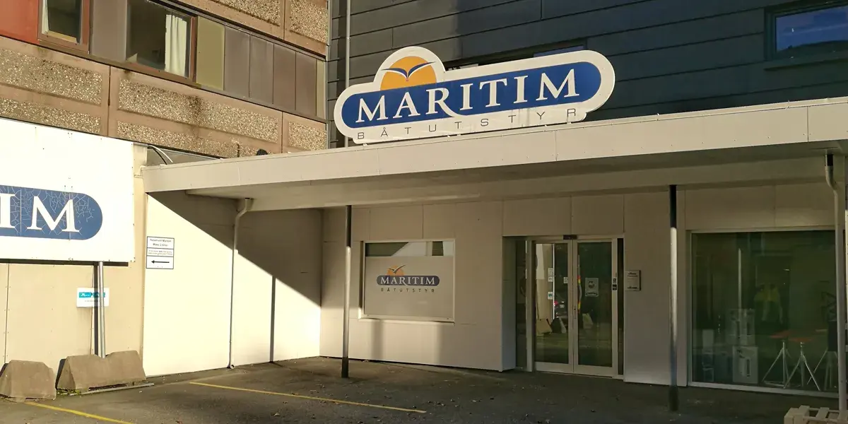 Handlekveld hos Maritim Båtutstyr i Bergen 20.9