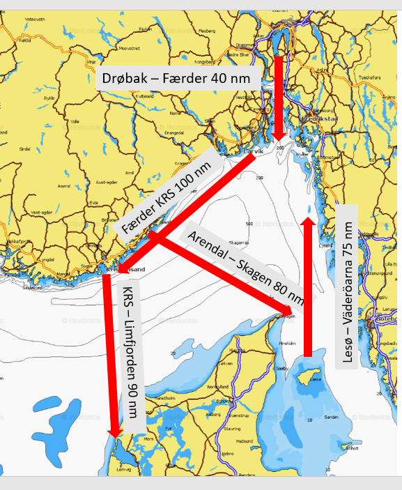 Rundtur i Skagerak i juni